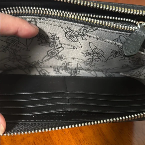 Vivienne Westwood Black Wallet - Picture 8 of 11